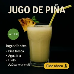 Jugo de Piña 
