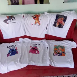  Pulover Blanco Poliéster 