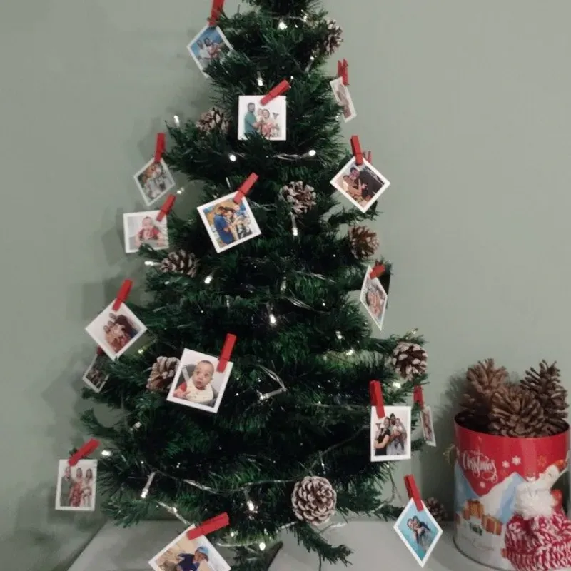 ​📸 Adorno de Resina "Memoria Navideña" 💖