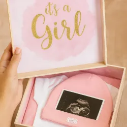 🎁 Cajita Sorpresa para la Revelación de Género 🎉