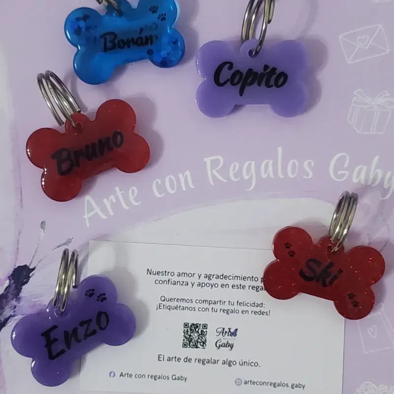 Chapas para mascostas 