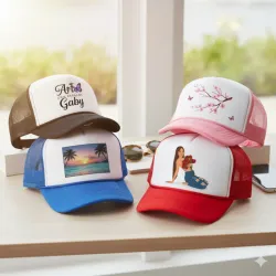 Gorras de Malla Sublimadas
