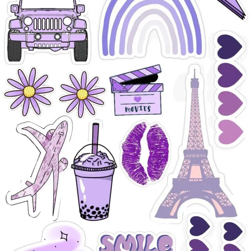 Hojas de stikers personalizados