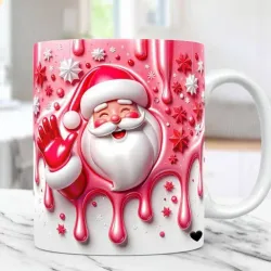 ​🎄 Jarra Clásica "Espíritu Navideño" 🕯️