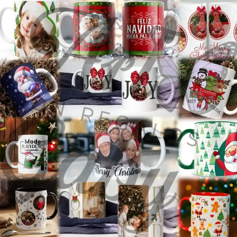 🎄 Jarra Clásica "Espíritu Navideño" 🕯️