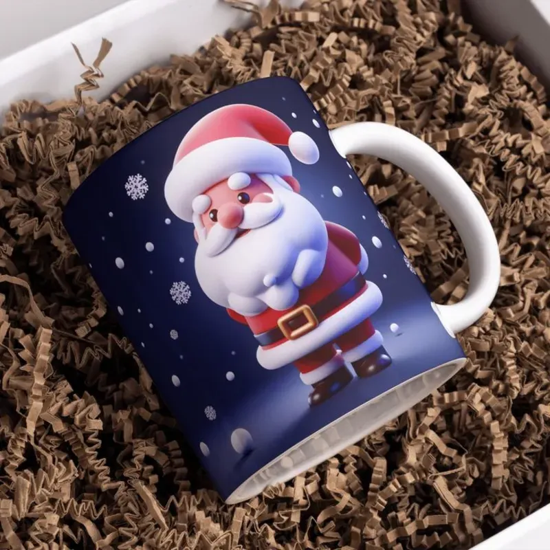 🎄 Jarra Clásica "Espíritu Navideño" 🕯️