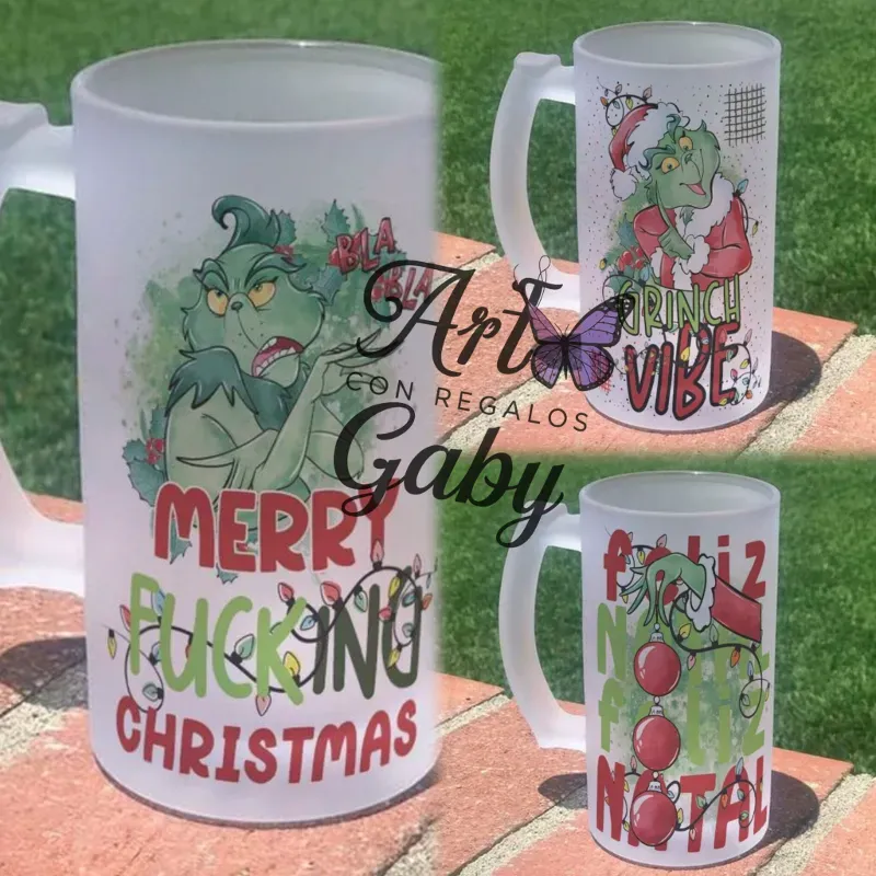 ​❄️ Jarra "Paisaje Nevado Navideño" 🌨️