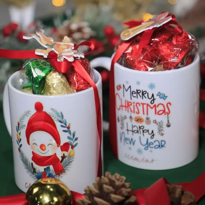 ​🎁 Jarra Personalizada "Dulces Momentos Navideños" 🎄