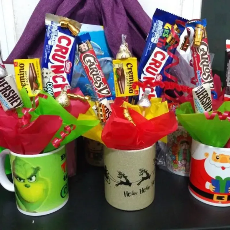 ​🎁 Jarra Personalizada "Dulces Momentos Navideños" 🎄