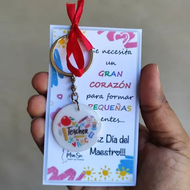 Llavero "Mi Clase es mi Tesoro"