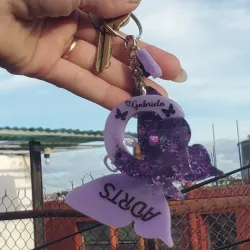 Llaveros  formas de mariposas 