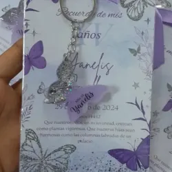 Llaveros  formas de mariposas 