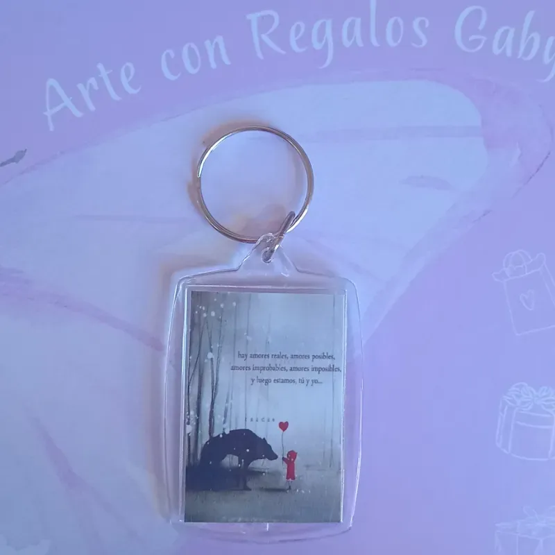 Llaveros de acrílico