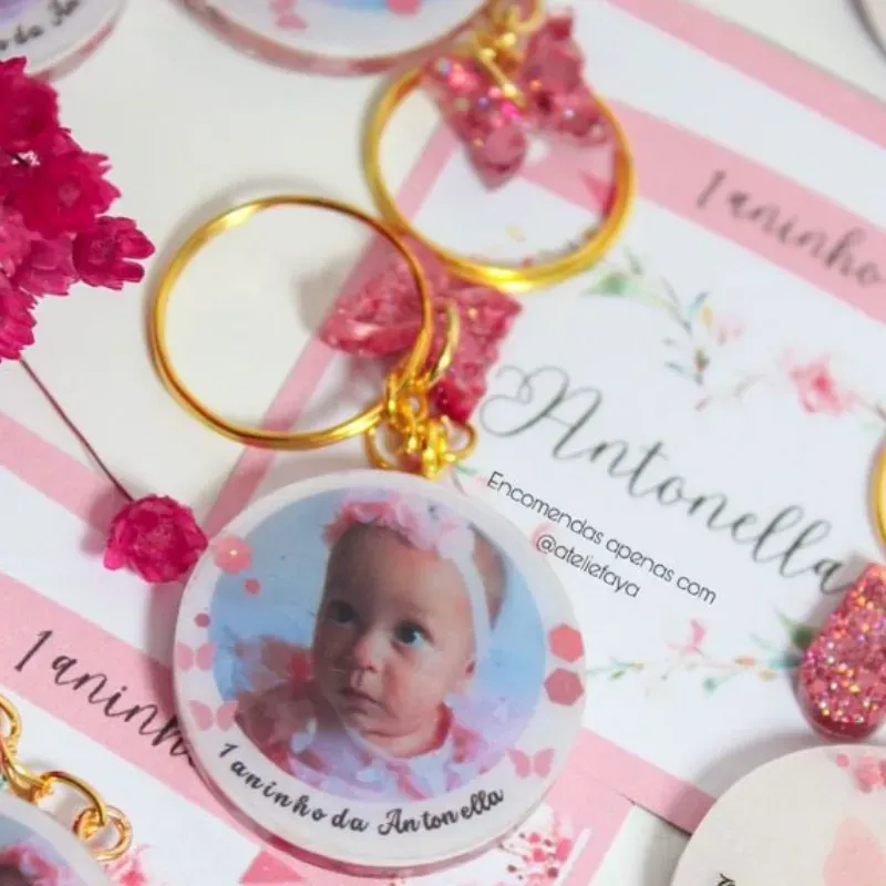 Llaveros forma circular 