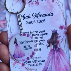 Llaveros forma circular 