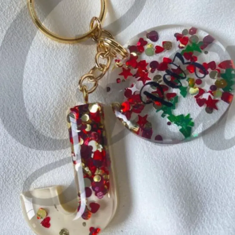 🔑 Llaveros Navideños "Magia en tu Bolsillo" ✨