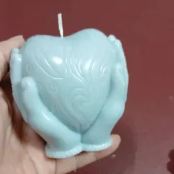 Velas forma de corazón