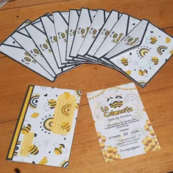 1 pcs Invitación con sobre