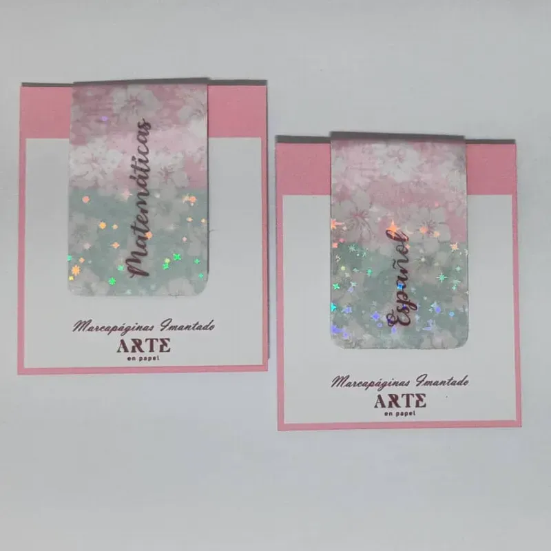 1 pcs Marca página imantado 