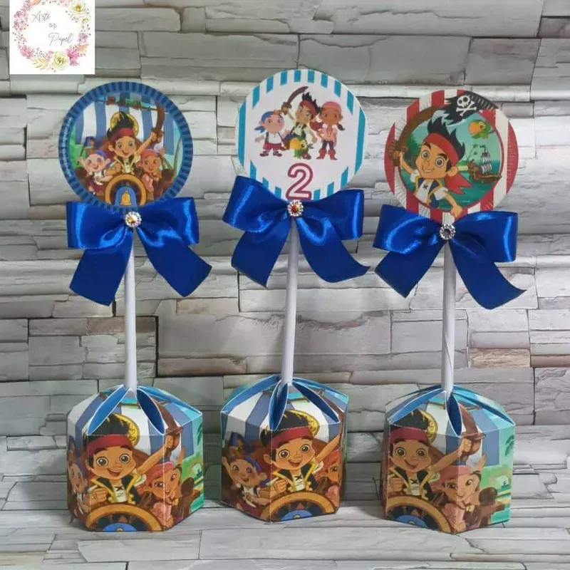 1 pcs centros de mesa. 