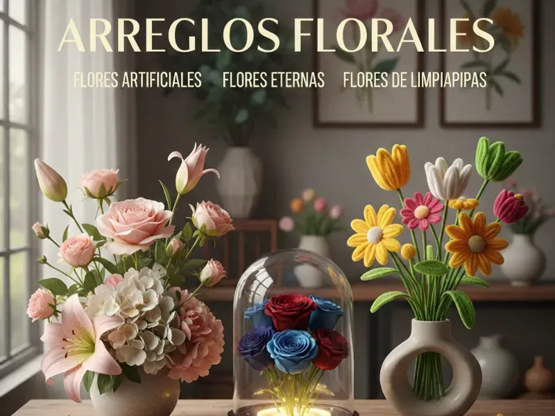 ARREGLOS FLORALES: "BELLEZA QUE PERDURA"