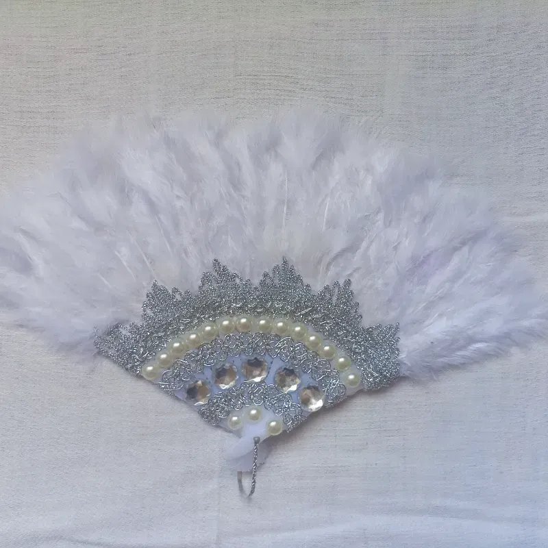 Abanico de plumas para obbatala/ Oshanla