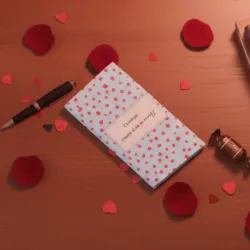 Bloc de notas "Contigo, cada día es amor"