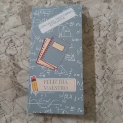 Bloc de Notas "Día del Maestro"