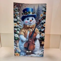 Bolsa de regalo temática navideña