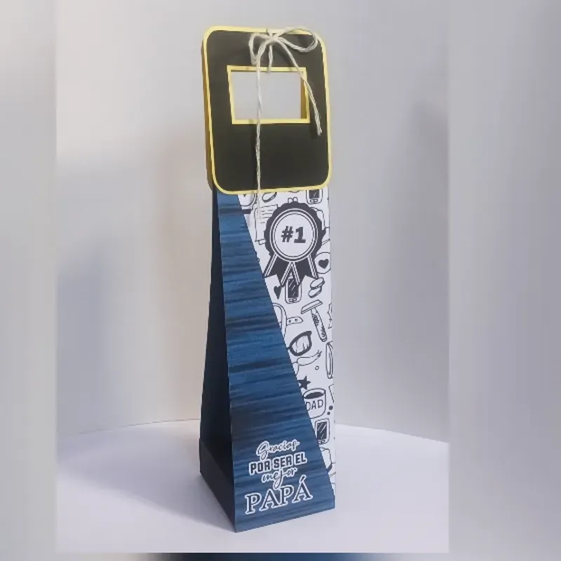 1 pc Caja azul para cerveza