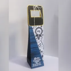 1 pc Caja azul para cerveza