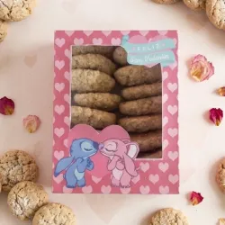 Caja de Galletas Artesanales – Edición Especial Stitch & Ángel