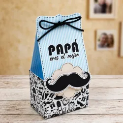 Caja Dulcera "Mustache & Elegance" 🏅👨🏻‍💼