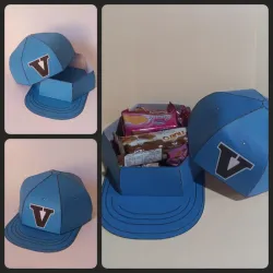 Caja Gorra con chuches