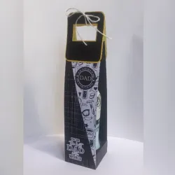 1 pc. Caja negra para cerveza.