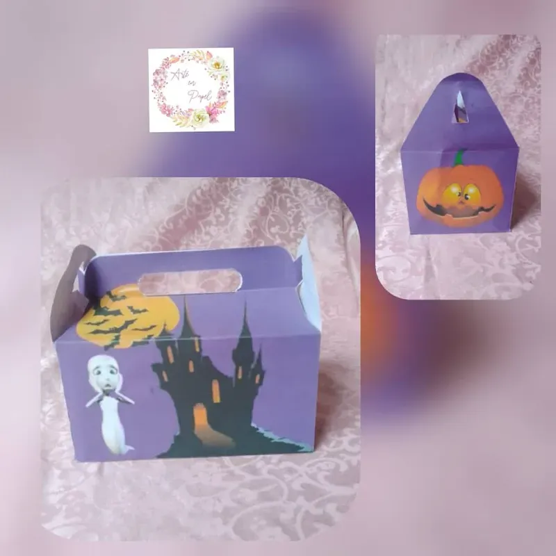 1 pcs Cajita lunchera halloween 