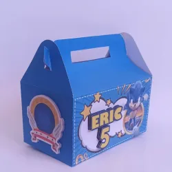 1 Pcs Cajita lunchera 3D