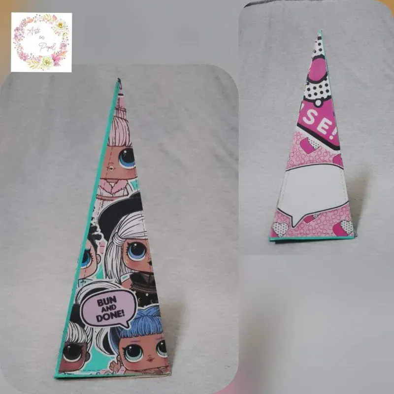 1 Pcs CAJA DE CHUCHES EN FORMA DE PIRÁMIDE