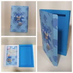 1 Pcs Invitación con cajita para paleta