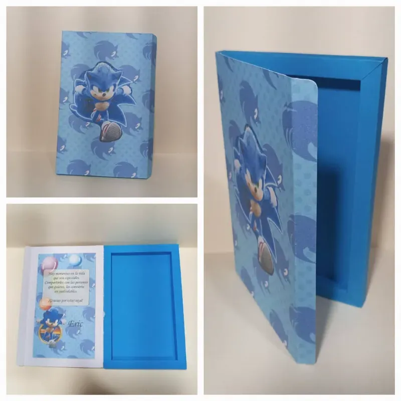 1 Pcs Invitación con cajita para paleta