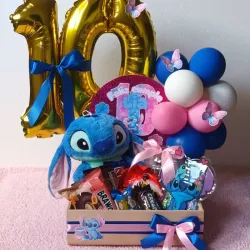 Desayuno Sorpresa "Stitch & Mariposas"