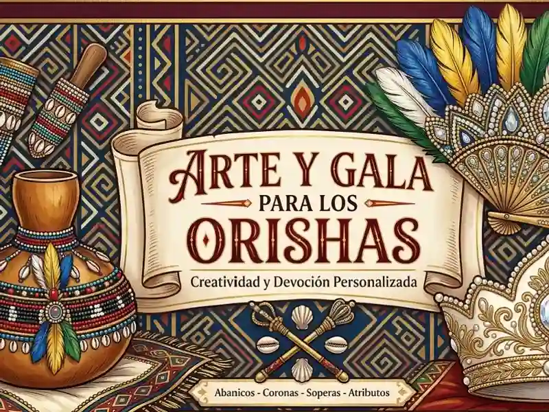 ARTE Y GALA PARA LOS ORISHAS 
