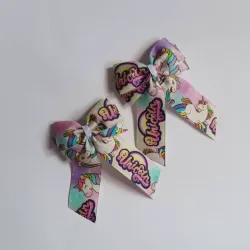 Juego de Lazos unicornio