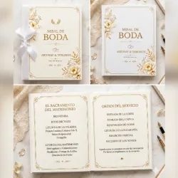 Misal de Boda Premium "Elegancia Dorada"