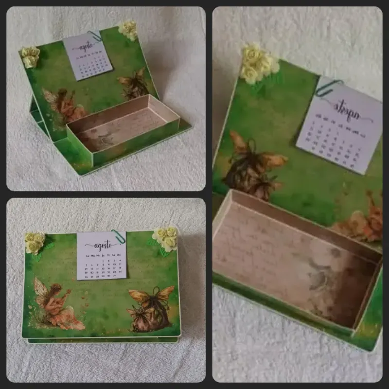 Organizador de escritorio "Memorias de hadas"