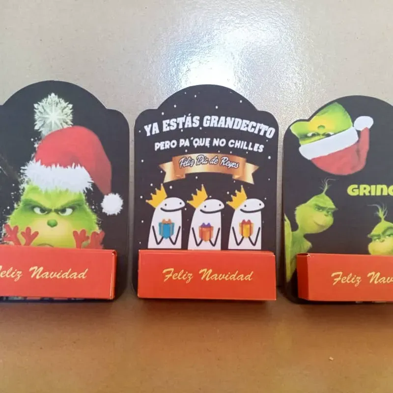 Postal cajita / dinero