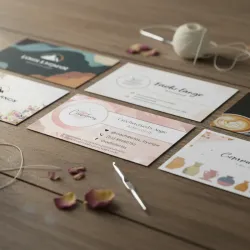 Tarjetas de Presentación y Agradecimiento