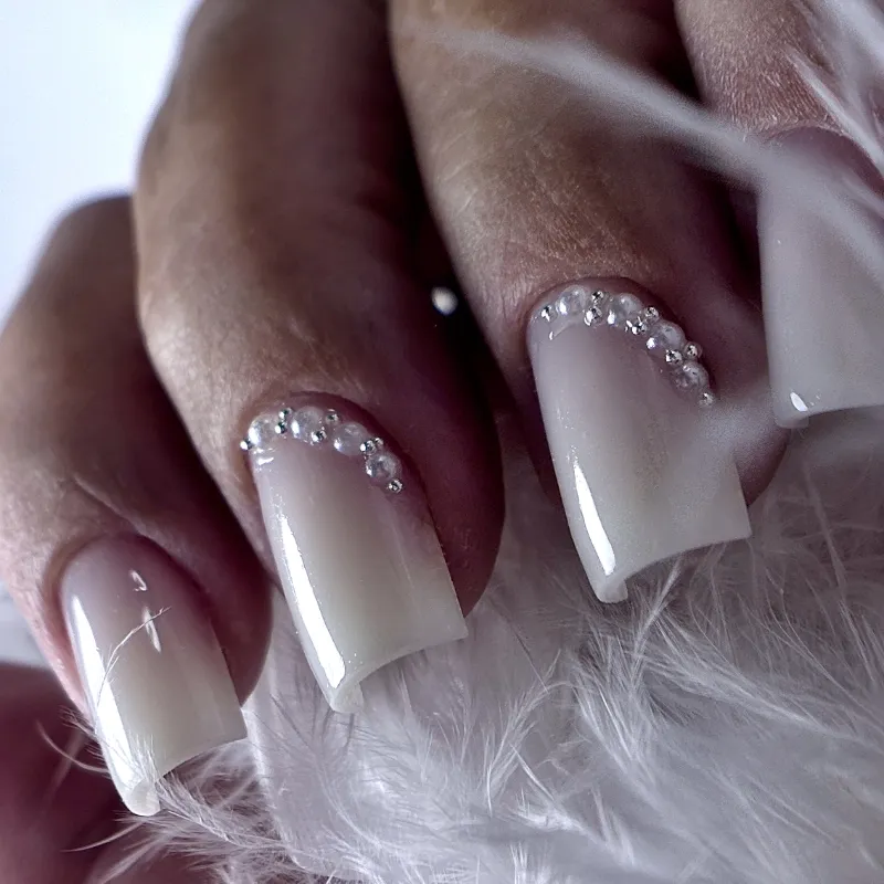 Extensión mediana con polygel 