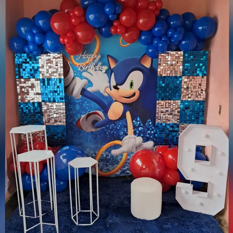 Decoración de Sonic 