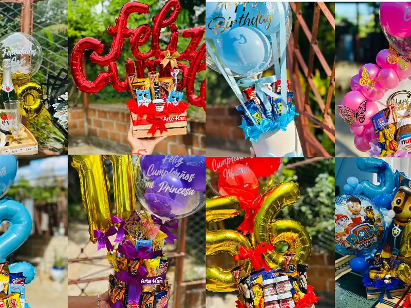 ARREGLOS CON GLOBOS😍🎈❣️